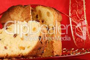 Panettone the italian Christmas cake