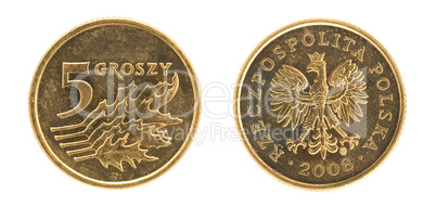 5 groszy - money of Poland