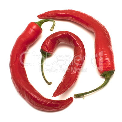 Three peppers