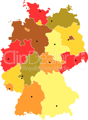 Deutschlandkarte