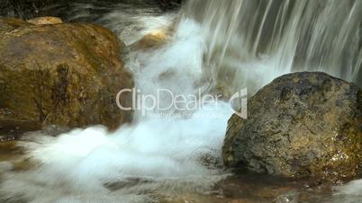Waterfalls with rocks