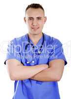 male health care worker
