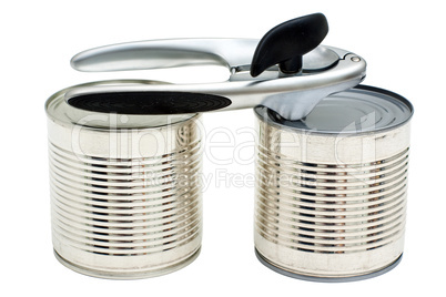 Cans and can-opener