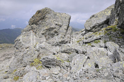 Felsen im Gebirge