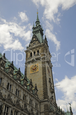 Rathaus in Hamburg