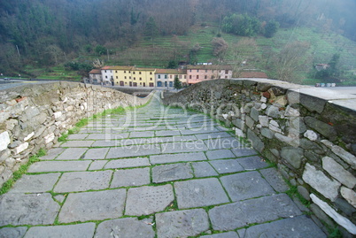 Devil's Bridge, Lucca, Italy