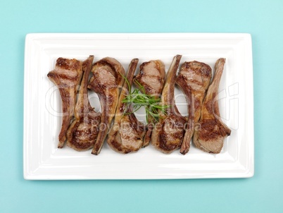 Cooked Lamb Chops