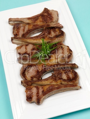 Cooked Lamb Chops