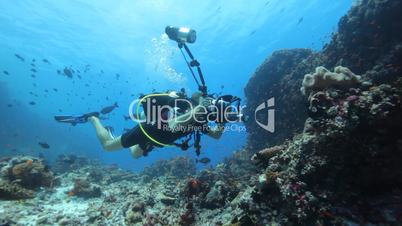 Unterwasser Fotograf