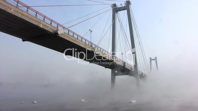 Bridge, mist, 1