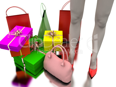 Bags, shopping and gifts