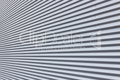 Corrugated Aluminium Wall
