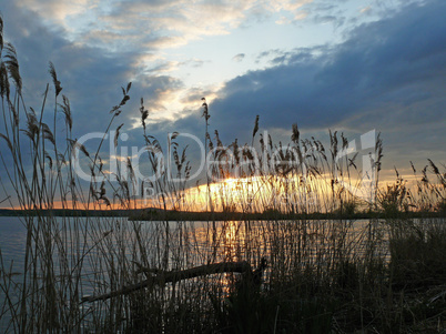 Abend am Altmühlsee