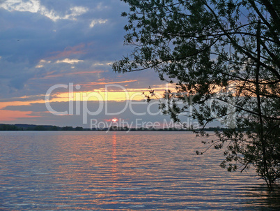 Abend am Altmühlsee