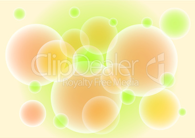varicoloured bubbles