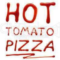 Hot tomato pizza