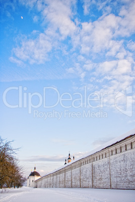 Wall in Svensky monastery