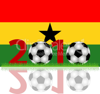 Fussball 2010 Ghana