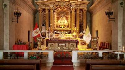 Altar, Kirche, Südamerika (Arequipa, Peru)