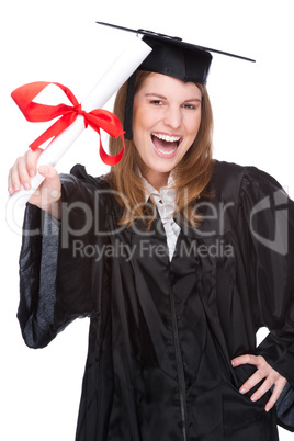 Graduate woman