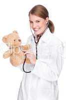 Doctor with teddy