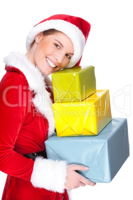 Christmas woman