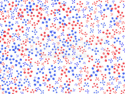 Colour molecules and atoms