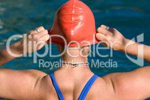 Athletic swimmer