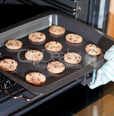 Close-up of cookies