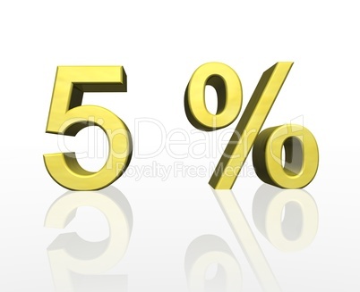5 Prozent