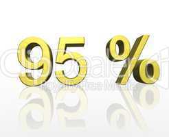 95 Prozent