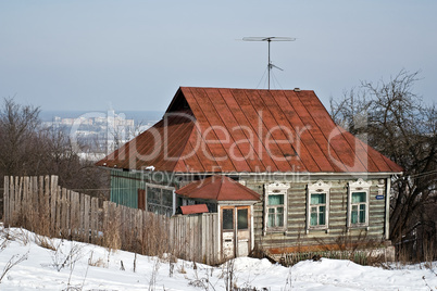 Old residential house