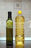 Two bottles of oil