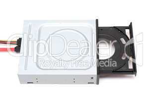 Connected DVD-ROM drive