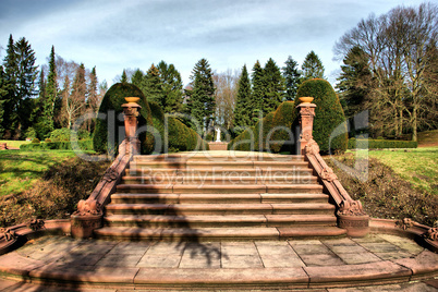 weg zum Engel Frühling HDR