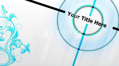 Perfectly loopable background for your title.