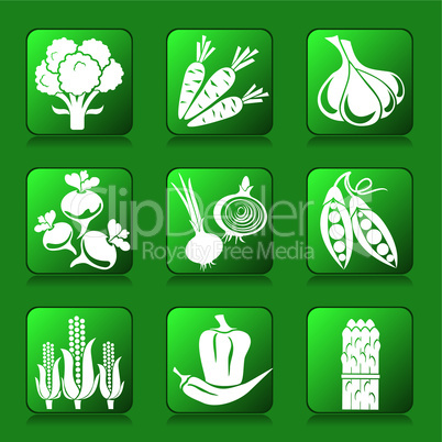 vegetables icons