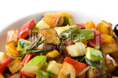 Griechische Gemüsepfanne - Fried Vegetables