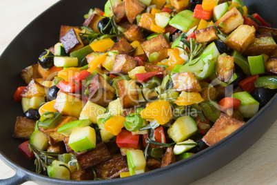 Griechische Gemüsepfanne - Fried Vegetables