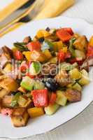 Griechische Gemüsepfanne - Fried Vegetables