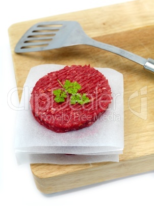 Raw Beef Patties