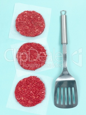 Raw Beef Patties