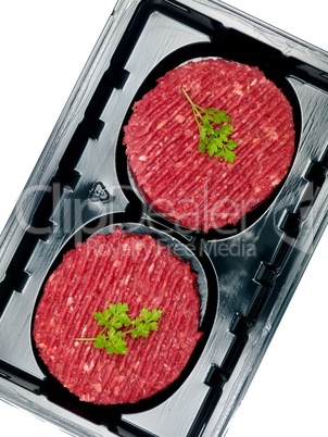 Packaged Beef Patties