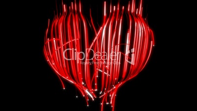 St. Valentine's Day ribbon heart