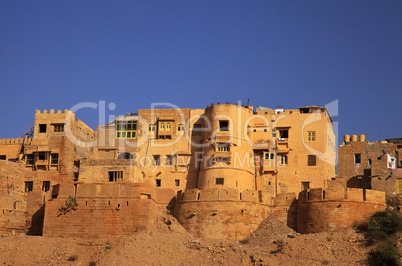 Jaisalmer "die goldene Stadt" in Rajasthan, Indien