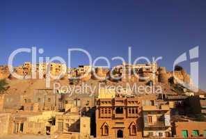 Jaisalmer "die goldene Stadt" in Rajasthan, Indien