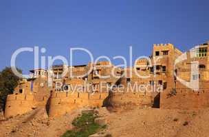 Jaisalmer "die goldene Stadt" in Rajasthan, Indien