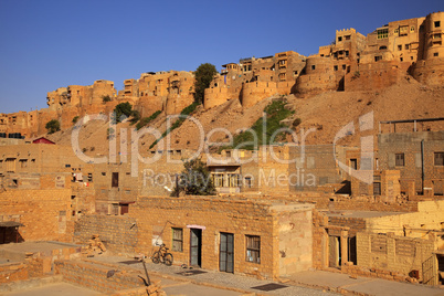 Jaisalmer "die goldene Stadt" in Rajasthan, Indien