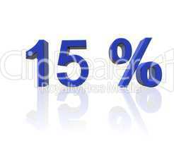 15  Prozent