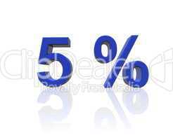 5  Prozent
